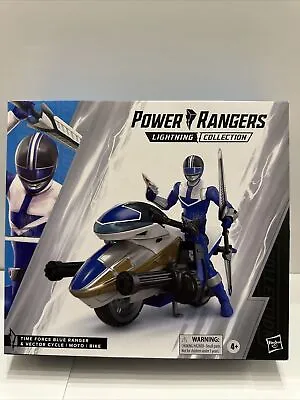 Power Lightning Collection Time Force Blue Ranger & Vector Cycle NEW 2022 InHand • $24.99