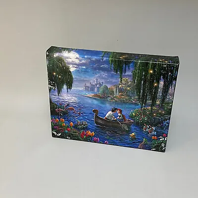 £29.99 • Buy Thomas Kinkade Print Size 10  X 8  Disney  Authenticity Wall Canvas Matte COA