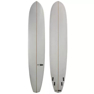 9'10  Brawner Surfboards Used Glider Longboard Quad Fin Surfboard • $699.99