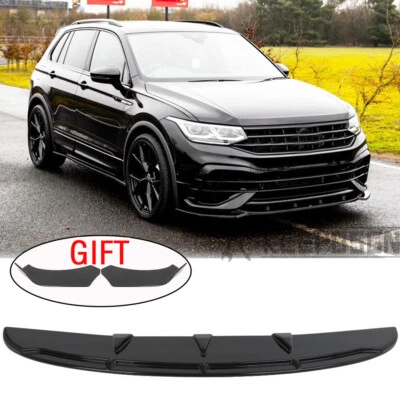 $71.20 • Buy Front Bumper Lip Spoiler Splitter Accessories For VW Volkswagen Tiguan 2009-2023