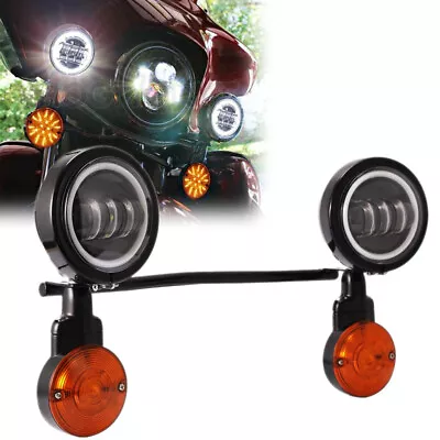 $146.49 • Buy LED Passing Turn Signal Lights Bar For Yamaha V Star 650 950 1100 Custom Classic