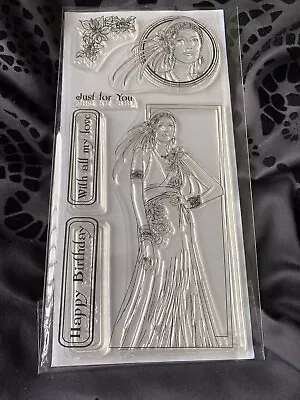 £6.99 • Buy Debbi Moore Art Deco Rome Dl Acrylic Clear Stamps