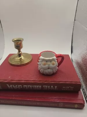 Christmas Santa Mini Ceramic Mug. Vintage Japan. 1 7/8 × 2.5 In. • $20