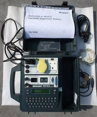 £139 • Buy AVO MEGGER PAT TESTER. LAB Use Only, Low Usage. PAT4 DV/3+MANUAL+ACCESSORIES.