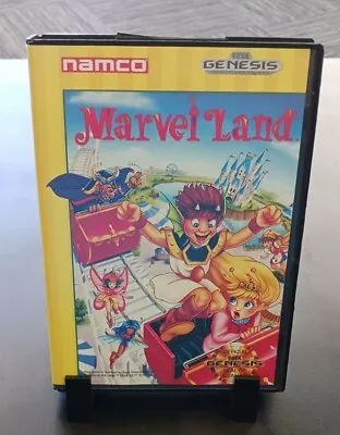 Marvel Land (Sega Genesis 1991) Box And Game No Manual Tested Working  • $39.99