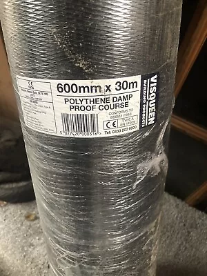 £16 • Buy DPC Roll Damp Proof Course Membrane 30m- Brick Block Work Membrane 600mm
