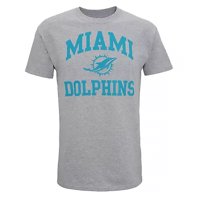 Miami Dolphins Fins Nfl American Football Graphic Mens Official T-shirt • £6.99