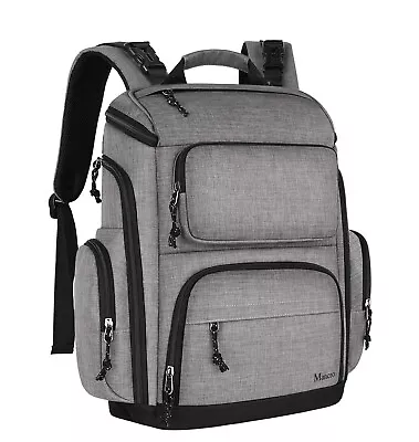 Mancro Diaper Bag Backpack Multifunctional Travel Dad Diaper Bag With Insula... • $62.23