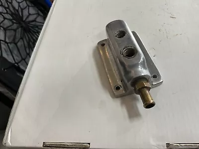 Vintage Fuel Block For Multiple Carbs With Mounting Bracket • $25