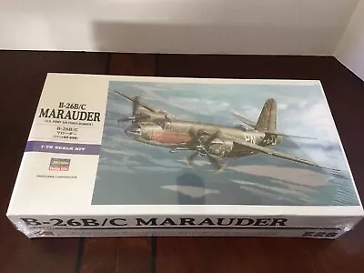 Vintage Hasegawa B-26B/C Marauder Model Kit 1:72 Scale  • $59.99