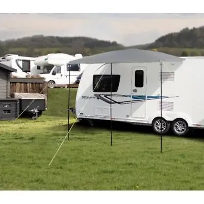 Universal Campervan Awning / Sun Canopy Sunshade Motorhome Van For 4 Or 6mm Rail • £72.68