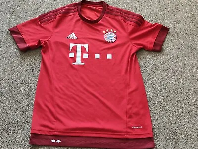 £4.99 • Buy ADIDAS CLIMACOOL Bayern Munich Home Football Shirt 2015/16. UK Size M