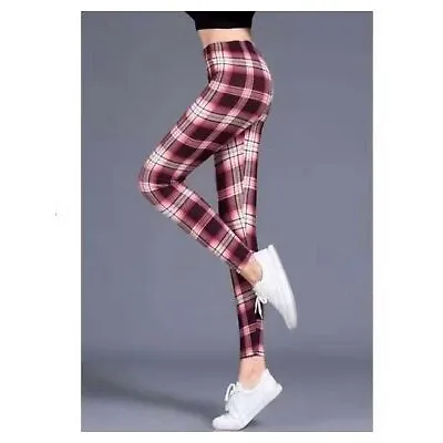 Women Ladies Printed Leggings Full Length Stretchy Trouser Casual Pants Jeggings • £14.99