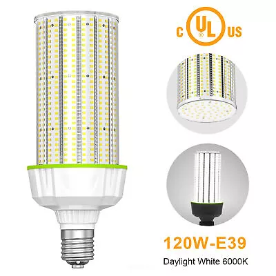 120W LED Corn Light Bulb 6000K Replace 400 Watt CFL HPS For Gas Station Workshop • $62.90