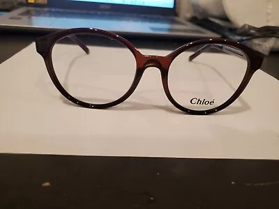 NEW Chloe CE2693-210 BROWN EYEGLASSES 53mm/18/135 PERFECT AUTHENTIC • $33