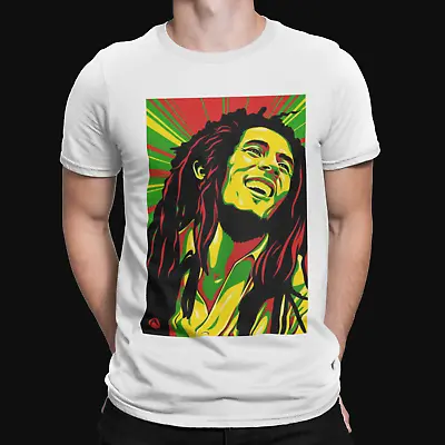 Bob Marley Painting  T-Shirt - Retro - Music - Cool - Reggae - 80s - Poster • £8.39