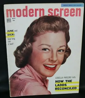 Modern Screen Magazine May 1955 Marilyn Monroe Jane Russell Rock Hudson FR/G- • $11.75
