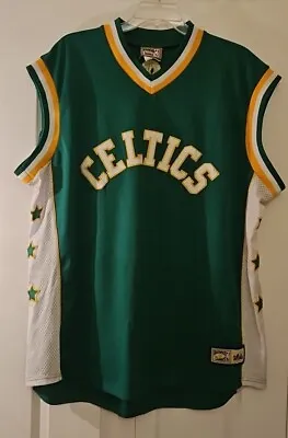  Nba Basketball Rare Vintage Boston Celtics Hardwood Classics  Jersey Majestics  • $49.99