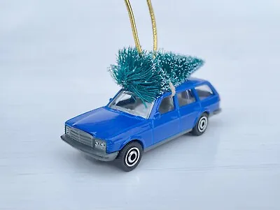 Custom Mercedes Benz S123 300TD Wagon Christmas Tree Ornament Diecast Car W123 • $13.75