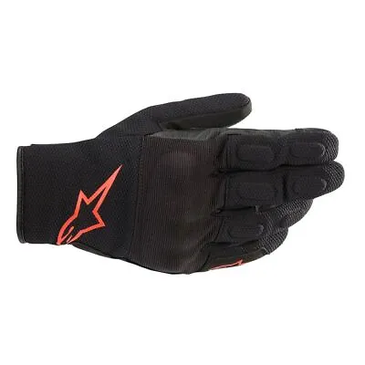 Motorcycle Glove Alpinestars S Max DS Color: Black/fluorot Size: XXL • $77.50