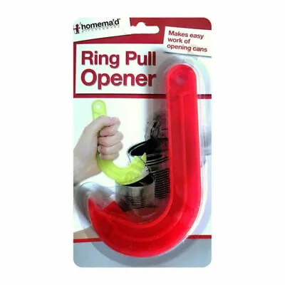 Ring Pull Can Tin Opener Kitchen Aid For Disability Arthritis Elderly Easy Use • £3.99