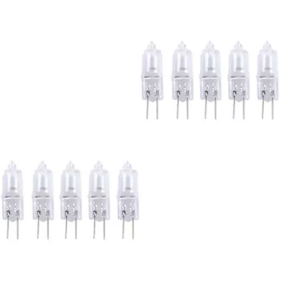  10 Pcs G4 LED 2 Prong Light Bulbs 12v 20w Night Use Spotlight Bi-Pin • £6.35