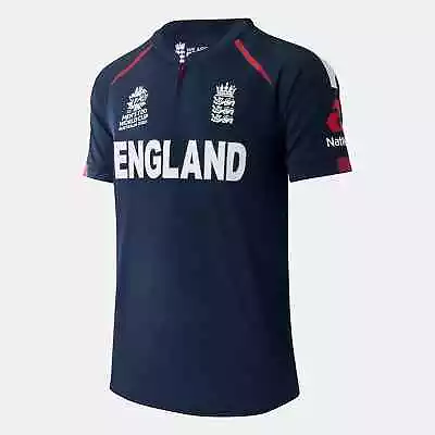 New Balance 2020 T20 England Cricket Junior World Cup Shirt  - ALL SIZES RRP £60 • £12