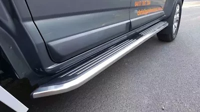 $356 • Buy Holden Colorado Dual/Crew Cab Side Steps Running Boards Aluminum 2012-2021 CMP94