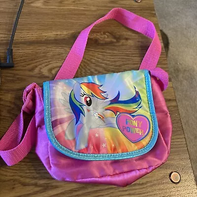 My Little Pony Pony Power Pink Satin Purse 2015 Hasbro • $7.11