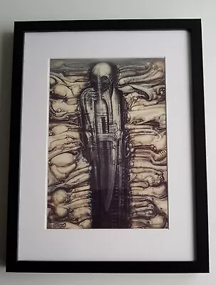 £20.74 • Buy Original HR Giger Aliens Art Print H.R Giger Alien Queen Warrior PICTURE Skull