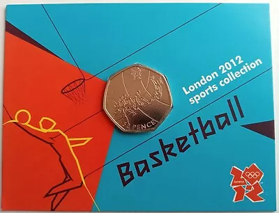 Olympic BASKETBALL 50P BUNC • £4.99