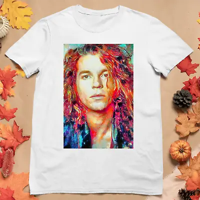 Michael Hutchence Special Art Cotton White Unisex S-234XL T-Shirt NE341 • $24.69