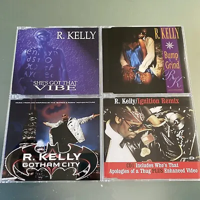 R. Kelly IMPORT CD 4 LOT: Bump N' Grind She’s Got Vibe Gotham City Remix VG+ • $34.99