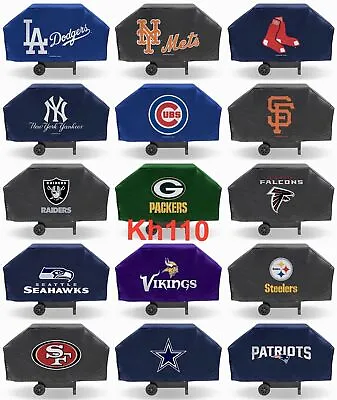 NFL MLB Team Barbecue BBQ Grill Cover • $29.99