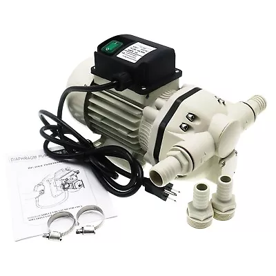 Pressure Diaphragm 110v Electric Self Priming Transfer Draining Irrigation Ur... • $166.80