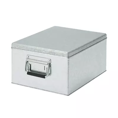 MUJI Galvanized Iron Box Large Size Height 16cm • $59.99