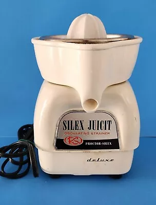 VTG Citrus Juicer 02722 JUICIT Proctor Silex Made USA Working Retro Appliance  • $29