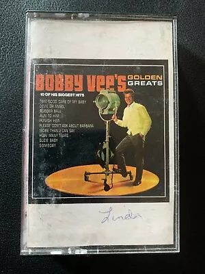 Bobby Vee - Bobby Vee's Golden Greats - Cassette Tape -Tested • $4.99