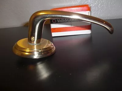 Valli&Colombo H149 RR Dummy Door Lever Left Hand Polished Brass NEW In Box! • £11.57