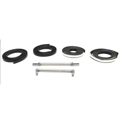 Moomba Boat Windshield Hardware 113411 | W/ Support Braces (Kit) • $85.48