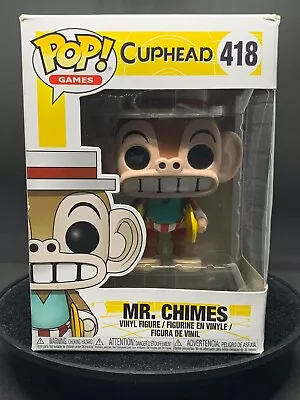 Mr. Chimes Cuphead 418 POP! Vinyl Figure +FREE POP PROTECTOR! • $25