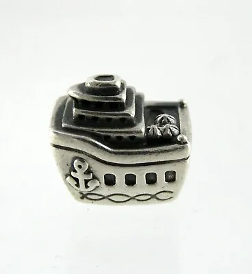 Pandora Sterling Silver All Aboard Cruise Ship Charm ALE 925 4.6g .5 Inch Length • £28.95