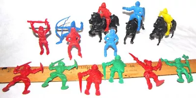 Lido SP Merrymen And Knights + 3 HP Horses Toy Soldiers • $11.99