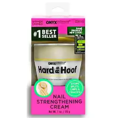 Onyx Professional 3223 Hard As Hoof 1oz Coconut Scent Nail Strengthening Cream • $8.99