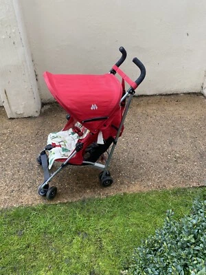 £46 • Buy MACLAREN Lightweight Globetrotter Single Stroller Red 