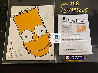 Matt Groening Signed Book  The Simpsons Signed Bas Coa Beckett • $1500