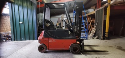 £1495 • Buy Linde E18P Electric Fork Lift Truck 1.8ton 2 Mast Container Spec 48volt Charger