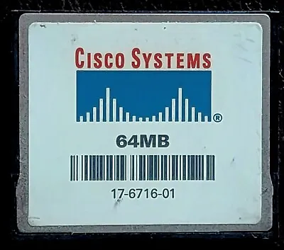 64MB CISCO Compact Flash CF Memory Card F.Digital Camera • $15
