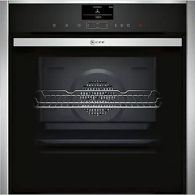 £1473.95 • Buy Neff N90 Slide & Hide Single Oven With AddedSteam - Black B57VS24H0B