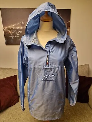 Coat Target Dry Blue Hooded Size S • £6